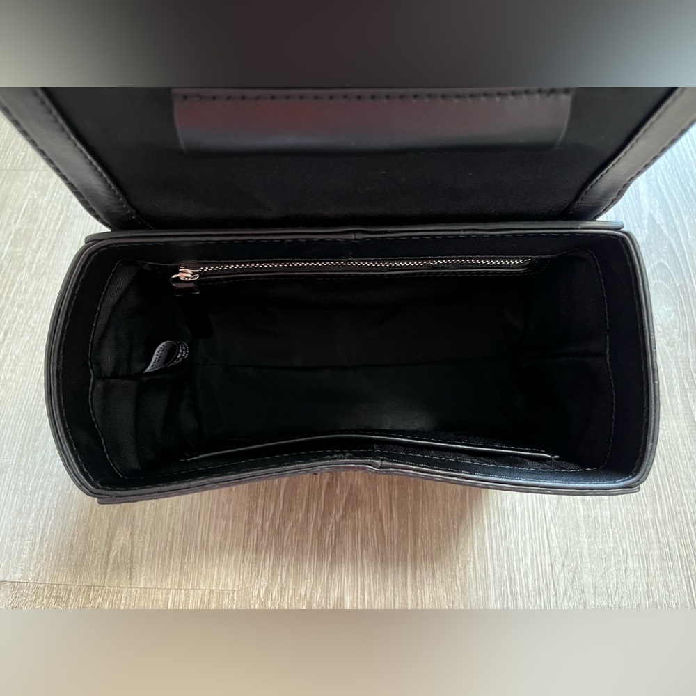 Steven Alan Meryl Cow Leather Crossbody Camera Box Bag Purse In Black - Picture 7 of 11